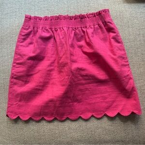 J.Crew pink sidewalk skirt